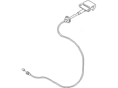 Nissan 65620-65E00 Cable Assembly-Hood Lock