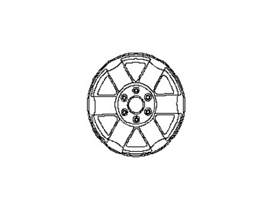 Nissan 40300-1PA7A Spare Tire Wheel Assembly