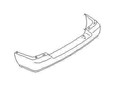 Nissan H5022-0L725 Rear Bumper Cover