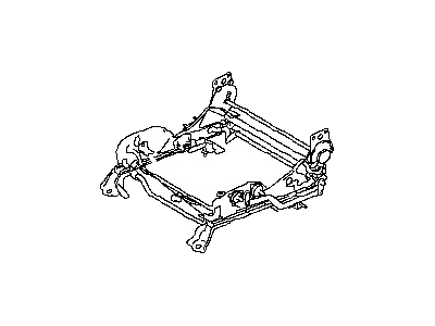 Nissan 87450-CA01A ADJUSTER Assembly-Front Seat, L