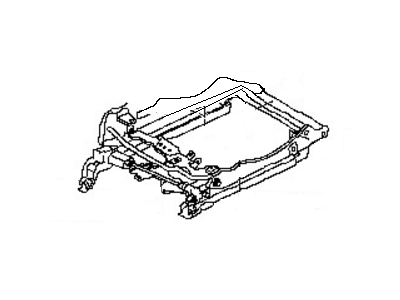Nissan 87400-JF10A Adjuster Assy-Front Seat, RH