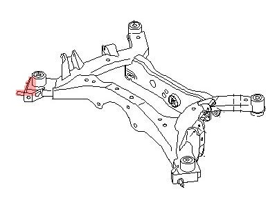 Nissan 55400-CD011 Member Complete-Rear Suspension