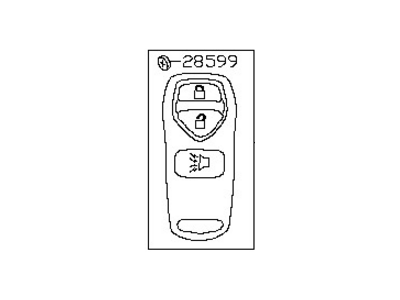 Nissan 28268-3AA0A Switch Assy-Remote Control