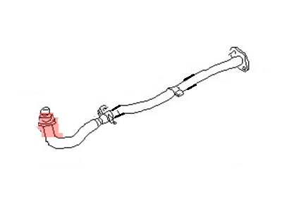 Nissan 20020-11M60 Exhaust Tube Front