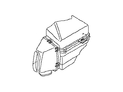 Nissan 16500-17C12 Air Cleaner Assembly