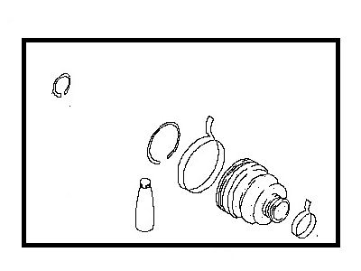 Infiniti 39741-17V26 Repair Kit-Seal, Inner