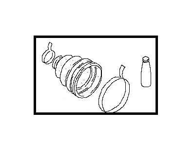 Nissan 39241-73L25 Repair Kit-Seal, Outer
