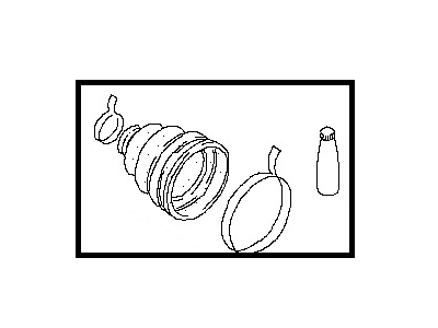 Infiniti 39241-17V26 Repair Kit-Seal, Outer