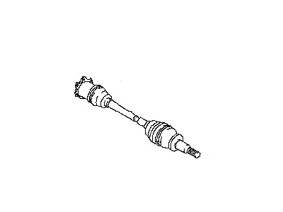 Nissan 39601-40P60 Shaft Assembly-Rear Drive, L