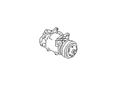 Nissan 27630-M6600 Compressor W/CLUTCH