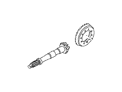 Nissan 38100-P0607 Ring And PINION