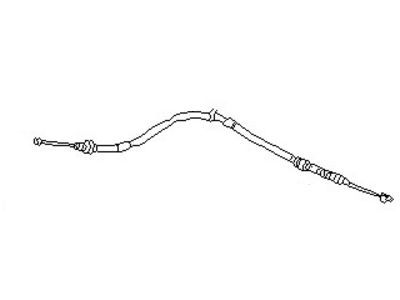 Nissan 36530-04F00 Cable-Brake Rear RH