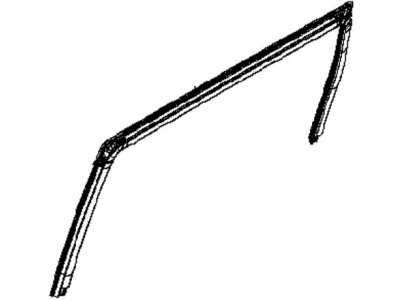 Nissan 82330-1JA0A Glass Run Rubber-Slide Window, RH