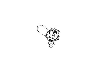 Nissan 28815-ZL90B Motor Assy-Windshield Wiper