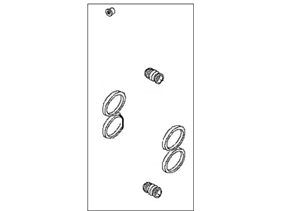 Nissan D1ABM-VK125 Seal Kit Disc