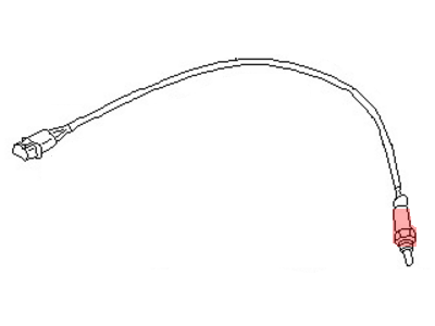 Nissan 226A1-0W002 Heated Oxygen Sensor, Rear
