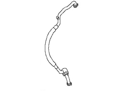 Nissan 92480-JA800 Hose-Flexible, Low