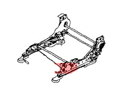 Nissan 87450-3NA0A Adjuster Assy-Front Seat, LH