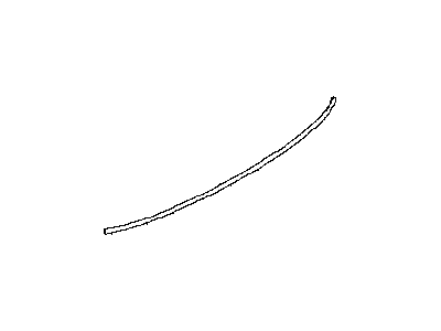 Nissan 66834-JF00A Seal Assy-Cowl Top, RH