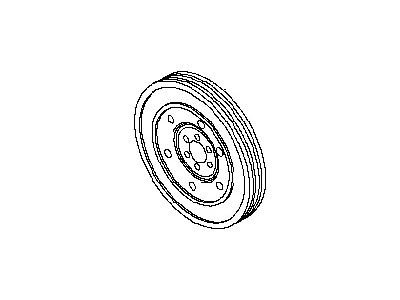 Nissan 12310-1KC1A FLYWHEEL Assembly