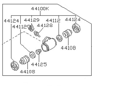 Nissan 44100-50C10 Cylinder ASY