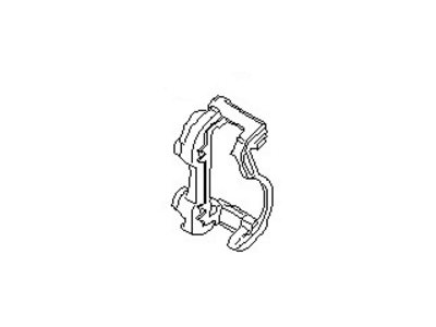 Nissan 41014-7S000 Member-Torque, Front, R