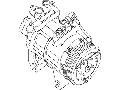 Nissan 92600-D1607 Compressor W/CLUTCH