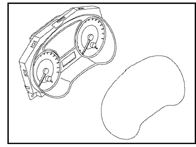 Nissan 24810-9HS6A Instrument Cluster
