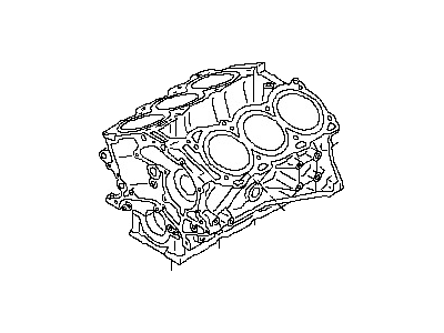 Infiniti 11000-9HP0A Cylinder Block