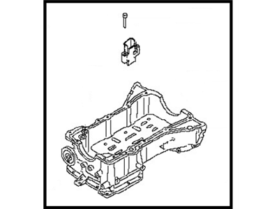 Nissan 11110-5RB0A Pan Assy-Oil