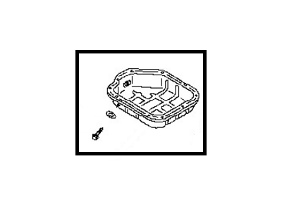 Nissan 11110-3TA2A Pan Assy Oil