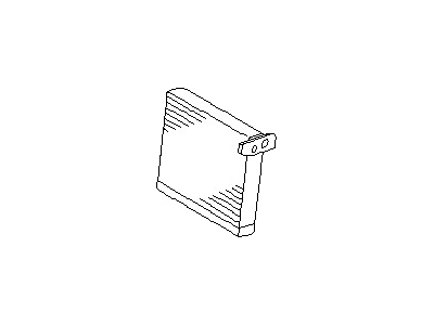 Nissan 27281-JM01A EVAPORATOR, Front