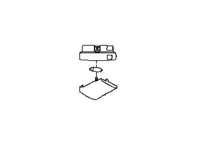 Nissan 26465-1VA0A Lamp Assy-Personal