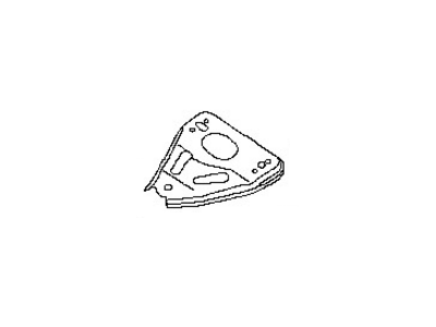 Nissan 54340-JA000 Stopper-Insulator, Rebound RH