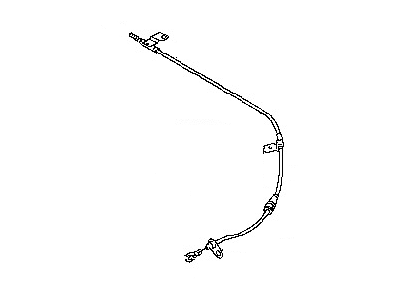 Nissan 36531-CD000 Cable Assy-Brake, Rear LH