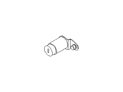 Nissan H0601-5E400 Cylinder Set-Door Lock, LH