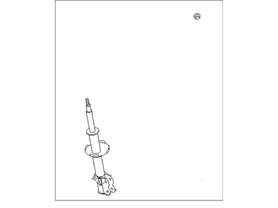 Nissan 54302-Q5625 STRUT Kit-Front, RH