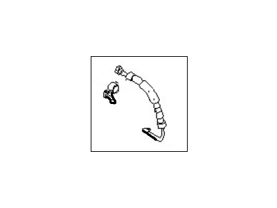 Nissan 92490-84A11 Hose-Flex High