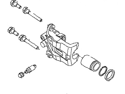 Nissan 44120-EA026 Seal Kit-Disc Brake