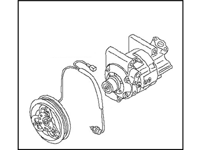 Nissan 92600-ZE80B Compressor - Cooler