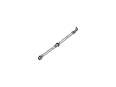 Nissan 46210-ET83A Hose Assy-Brake, Front
