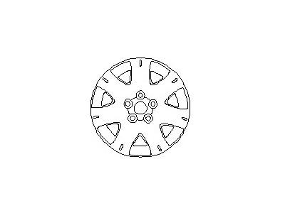 Nissan 40315-ZM70A Disc Wheel Cap