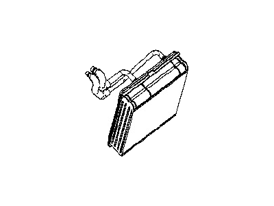 Infiniti 27280-40U01 Evaporator Assy-Cooler