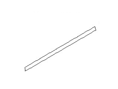 Nissan 80873-35M00 MOULDING Body Side Front LH