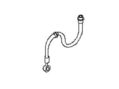 Nissan 46210-51E10 Hose Assy-Brake, Front