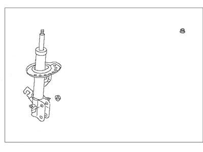 Nissan E4303-1KC2A STRUT Kit Front LH