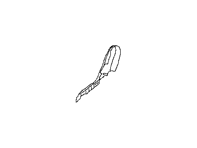 Nissan 87381-EA000 Finisher-Cushion, Front Seat Inner LH