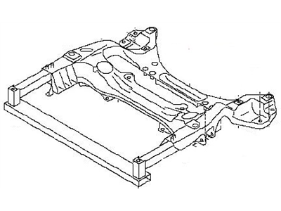 Nissan 54401-JK00B Member Complete-Front Suspension