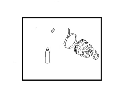 Nissan 39241-06R25 Repair Kit Seal Outer