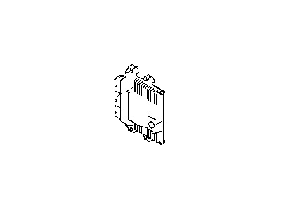 Nissan 23703-5RL0A Blank Engine Control Module